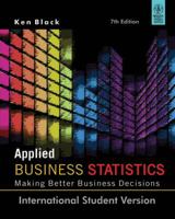 Applied Business Statistics: Making Better Business Decisions 0470505885 Book Cover