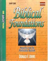 Biblical Foundations: Principles for the Pentecostal Believer 0882432184 Book Cover