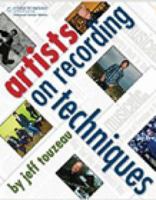 Artists on Recording Techniques 1598635131 Book Cover