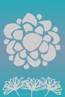 Teal Password Book: Internet Password Organizer Log Book/ This password keeper is separated into Categories- Simple Design,Large Format, Flexible Soft Glossy Cover. Teal with Flowers 169848397X Book Cover