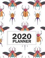 2020 Planner: 8.5"x11"Colorful Flying Dragons 2020 Planner Yearly Agenda (1 January - 31 December 2020 ) 1710137975 Book Cover