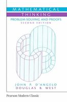 Mathematical Thinking: Problem-Solving and Proofs (Classic Version) 0134689577 Book Cover