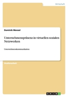 Unternehmensprasenz in Virtuellen Sozialen Netzwerken 3656135428 Book Cover