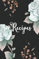 Recipes: My recipe book to write in make your own cookbook. B0848SV893 Book Cover
