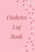 Diabetes Log Book: Weekly Diabetes Record for Blood Sugar, Insuline Dose, Carb Grams and Activity Notes Daily 1-Year Glucose Tracker Diabetes Journal Pink Edition (54 Pages, 6 x 9) 1706032439 Book Cover