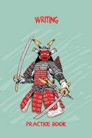 Writing Practice Book: Practisce Book For Japanese and Chinese or Calligraphy | 6x9 '' | 120 Genkouyoushi - Pages | For Kanji, Hiragana und Katakana | ... Advanced And Professionals | Samurai 1712522302 Book Cover