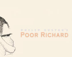 Philip Guston's Poor Richard 0226036227 Book Cover