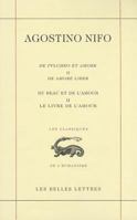Du Beau Et de l'Amour II. Le Livre de l'Amour (de Pulchro Et Amore II. de Amore Liber) (Classiques de L'Humanisme) 2251345205 Book Cover