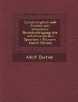 Sprachvergleichende Studien 374364763X Book Cover