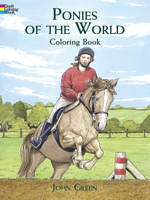 Ponies of the World Coloring Book (Coloring Books) 0486405648 Book Cover