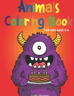 Animals colouring books: For kids & toddlers - activity books for preschooler - coloring book for Boys, Girls, Fun, ... book for kids ages 2-4 4-8| Santa Claus edition| Christmas gift 1672095794 Book Cover