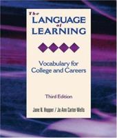 The Language of Learning: Vocabulary for College Success (Developmental Study/Study Skill) 0155066757 Book Cover