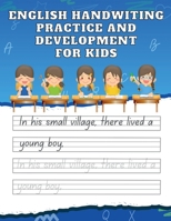 English Handwiting Practice and Development Book for Kids B0BZCYNGWT Book Cover