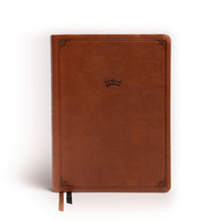 NASB Tony Evans Study Bible, Brown LeatherTouch, Indexed: Advancing God’s Kingdom Agenda 1087782872 Book Cover
