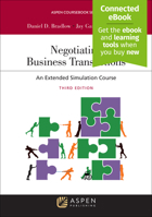 Negotiating Business Transactions: An Extended Simulation Course 1454888458 Book Cover