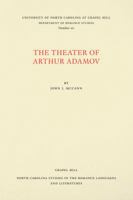 The Theater of Arthur Adamov 0807891614 Book Cover
