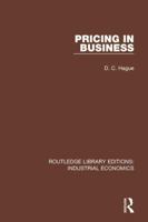 Pricing in Business 081537030X Book Cover