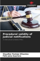 Procedural validity of judicial notifications 6209111815 Book Cover