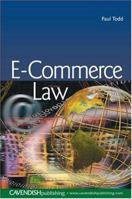 E-Commerce Law 1859419429 Book Cover