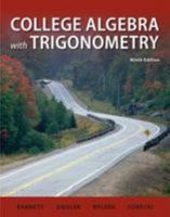 Student Solutions Manual College Algebra with Trigonometry 0077297253 Book Cover