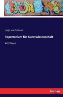 Repertorium Fur Kunstwissenschaft 3741136719 Book Cover