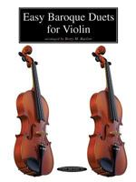 Easy Baroque Duets for Violin 0874872626 Book Cover