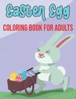 Easter Egg Coloring Book for Adults: Beautiful Mandala Easter Eggs for Adults | 50 images to Color and relax for Teens B09TDT5C79 Book Cover