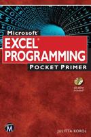 Microsoft Excel Programming Pocket Primer 1942270011 Book Cover