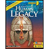 World History: Human Legacy Indiana: Student Edition 2010 0554018616 Book Cover