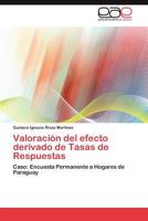 Valoracion del Efecto Derivado de Tasas de Respuestas 3659040487 Book Cover