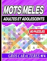 Mots mêlés: Adultes et adolescents B0C6BRQY35 Book Cover