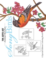 Song Birds: A Special Edition Coloring Book B091JGTTPR Book Cover