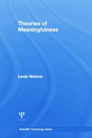 Theories of Meaningfulness (Scientific Psychology) 0415654564 Book Cover