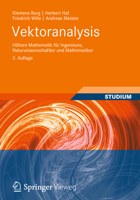 Vektoranalysis: Hohere Mathematik Fur Ingenieure, Naturwissenschaftler Und Mathematiker 3834818518 Book Cover