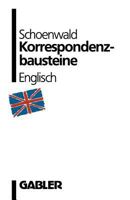 Korrespondenzbausteine Englisch 3409197109 Book Cover