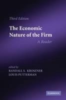 The Economic Nature of the Firm: A Reader 0521556287 Book Cover