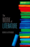 The Work of Literature 0198733194 Book Cover