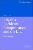 Atiyah's Accidents, Compensation and the Law 0406983828 Book Cover