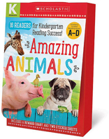 Amazing Animals A-D Kindergarten Box Set: Scholastic Early Learners 1338299611 Book Cover