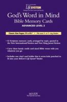 BLS Gods Word in Mind Bible Memory Cards-Advanced level 2 (Believer's Life System) 0802427901 Book Cover