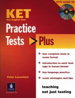 PRACTICE TESTS PLUS KET STUDENTS BOOK AND AUDIO CD PACK 1405822848 Book Cover