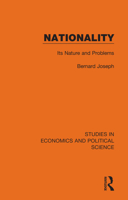 Nationality: Its Nature and Problems 1032131640 Book Cover
