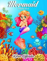 Mermaid Coloring Book: Creative Adventure Mermaids Magnificent Dreams Collection Fantasy Ocean Paradise Wonderland 1076645135 Book Cover