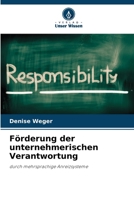 Förderung der unternehmerischen Verantwortung (German Edition) 6209510663 Book Cover