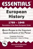 Essentials of European History, 1789-1848: Revolution and the New European Order 087891708X Book Cover