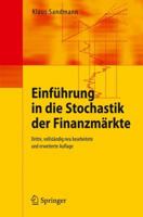 Einführung in Die Stochastik Der Finanzmärkte 3642033008 Book Cover