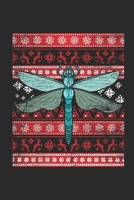 Ugly Christmas - Dragonfly: Blank Lined Notebook / Journal (6 X 9 -120 Pages) - Ugly Christmas Gift Idea 1710199539 Book Cover