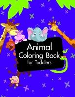 Animal Coloring Book for Toddlers: Christmas Coloring Pages for Boys, Girls, Toddlers Fun Early Learning 1705411266 Book Cover