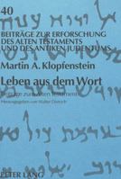 Leben Aus Dem Wort: Beitrage Zum Alten Testament 3906756653 Book Cover