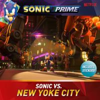 Sonic vs. New Yoke City (Sonic the Hedgehog) 0593658574 Book Cover